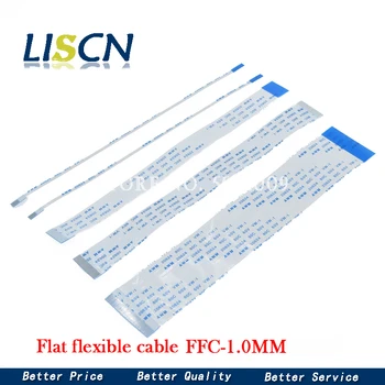 10VNT Plokščias lankstus kabelis FFC FPC LCD cable AWM 20624 80C 60V VW-1 FFC-1,0 MM
