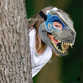 1PCS Dragon Mask Kilnojamojo Žandikaulio Dino Kaukė Juda Žandikaulis Dinozaurų Dekoro Kaukė Halloween Party Cosplay Kaukė Apdailos Juokingas Žaislas