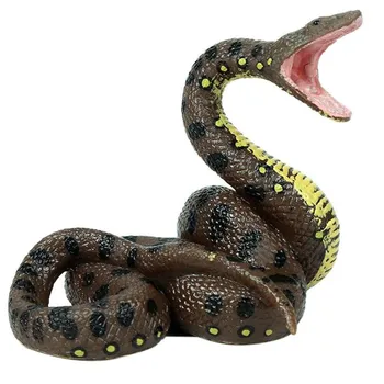 1Pcs Tikroviška Gyvatės Formos Žaislai Realiomis Judesio Modeliavimo Gyvūnų Modelio Vaikams Roplių Milžinišką Python Sudėtinga Dovana Vaikams Žaislas