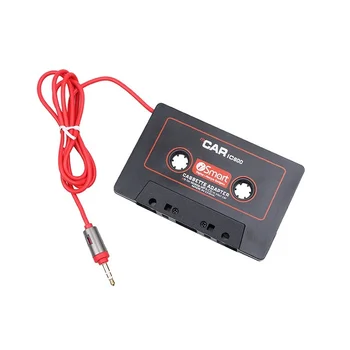3.5 mm Jack Automobilių kasetinį Adapterį Kasetės Mp3 Grotuvas Konverteris, skirtas IPod, IPhone MP3, AUX Kabelis, CD Grotuvas
