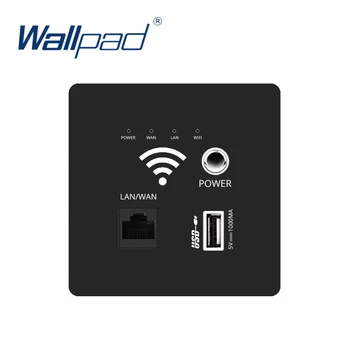 4 Spalvų 300M Sienos Įtaisytą Belaidžio WIFI AP Router PC Skydelis USB Lizdo Sienos Kroviklis Smart Lizdas 5V 1000MA KINTAMOSIOS srovės Maitinimo Tiekimas