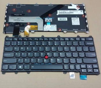 apšvietimu MUMS Nauja klaviatūra Lenovo thinkpad jogos 260 00PA124 00PA206 SN2OH35033 5AZ00S2 su karkasu