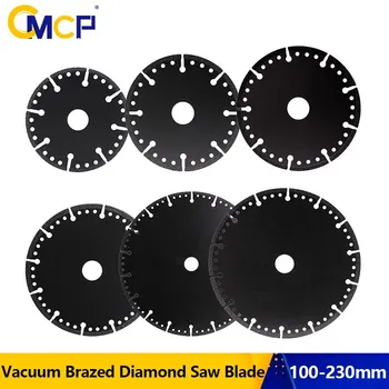 CMCP Brazed Diamond pjauti 100/115/125/150/180/230mm Diskinės Pjovimo Diskas iš Metalo, Akmens Ketaus Armatūra Aliuminio