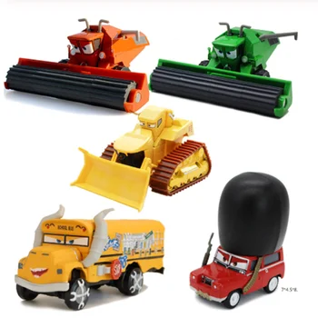 Disney Pixar Cars 2 3 Diecasts Žaislinės Transporto Priemonės Frank Sujungti Harvester Jautiskovotier Buldozeris Metalo Automobilių Žaislas Vaikams Gimtadienio Dovana Žaislai