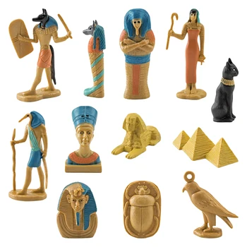 Egipto Piramidės Modelis Kit Senovės Egipto Papuošalai Modelis Sfinksas, Egipto Kultūra, Modeliavimo Rankdarbių Papuošalai Modelio Namus