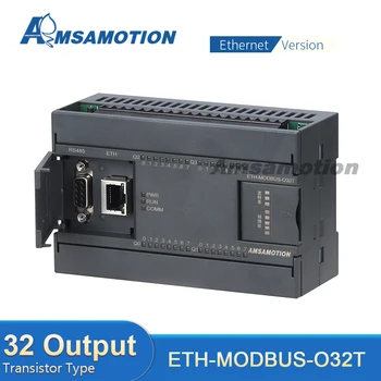 ETH-MODBUS-O32T RTU Protokolo RS485 PLC Pailginamas Modulis 32 Kanalo Išėjimo Tranzistorius Tipas IO modulio Skaitmeninis