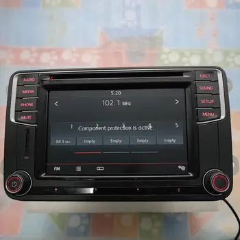 Naujas Touch Screen Stiklas, skaitmeninis keitiklis Skirtas VW Golf Polo Jetta Passat CC, Tiguan Caddy Amarok Automobilio Radijo daugialypės terpės Grotuvas, Navigacija,