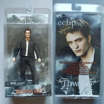 NECA Twilight Eclipse Edvardas Klasikinis Filmas Saga-Eclipse Vampyras Veiksmų Skaičius, Modelis Žaislų Kolekcija Dovana 7 colių