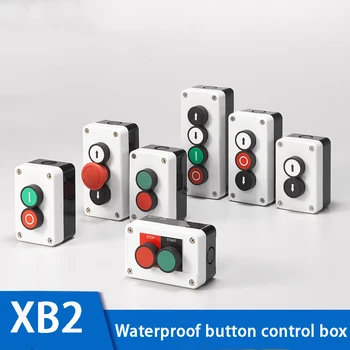 Rodyklių ženklas, rodantis, start stop savarankiškai trumpalaikis atsparumas vandeniui mygtuką langelį įjungti avarinio stabdymo pramonės rankinį valdymo dėžutė