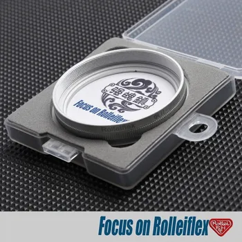 Rolleiflex Standartą Varžto Sriegio Adapterį Žiedas + UV Filtras Bay I II III 1 2 3