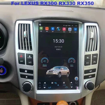 Teisė vairas Automobilio Vaizdo Grotuvas GPS Navigaciją, Android Ekrane, Lexus RX RX300 RX330 RX350 RX400H Automobilio Radijo 2DIN
