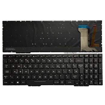 UK Nešiojamojo kompiuterio Klaviatūros ASUS GL553 GL553V GL553VW ZX553VD ZX53V ZX73 FX553VD FX53VD FX753VD FZ53V klaviatūra su apšvietimu