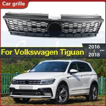 Volkswagen Vw Tiguan. 2016 M. 2017 M. 2018 M L Automobilio Priekiniai Lenktynių Grotelės Aplink Apdaila Lenktynių Grotelės, Automobilių Apdailos Stiliaus Lenktynių Groteles