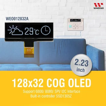 WEO012832AWPP3N00000 Winstar Grafinis OLED 128x32, SSD1305 OLED 2.23