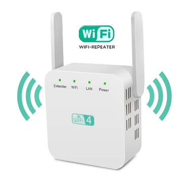 WiFi Bevielio ryšio WiFi Stiprintuvas 300Mbps Wifi Range Extender 